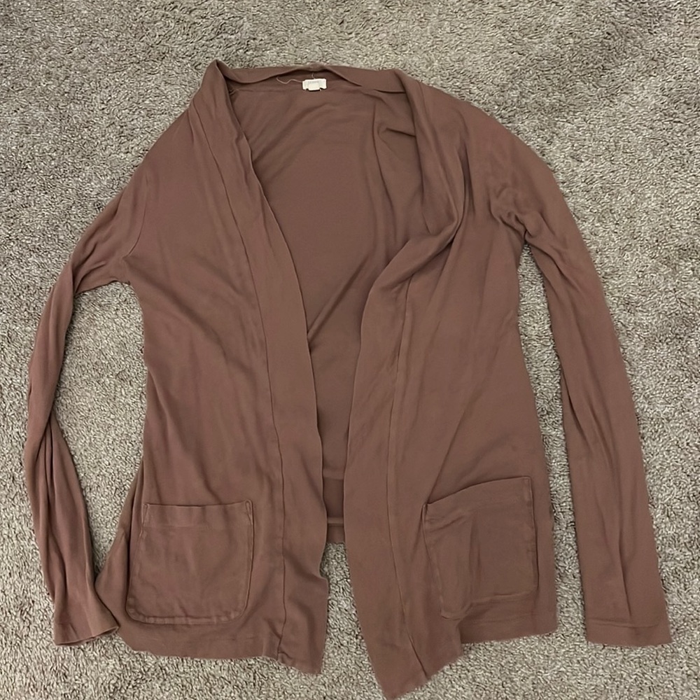 J crew cardigan